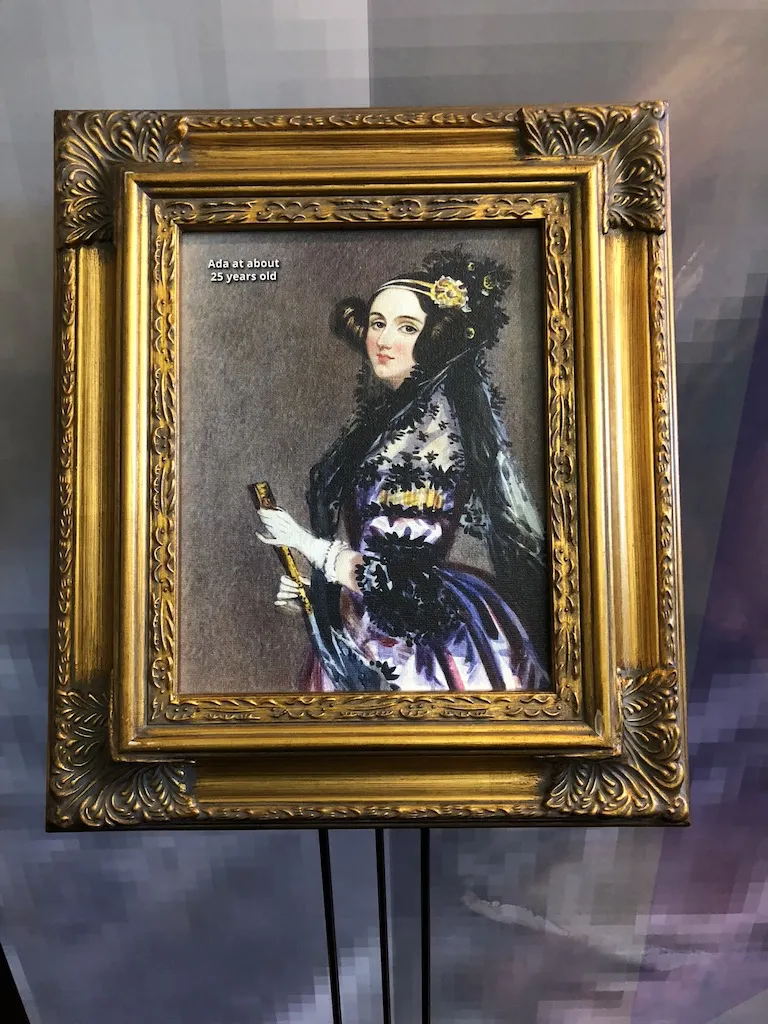 Ada Lovelace - the first programmer is a woman!