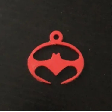 Batman keychain 3D printed